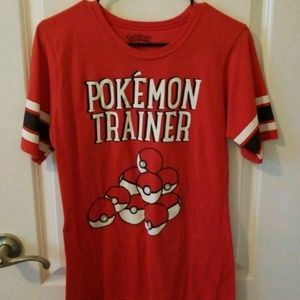 Size XL Womens Pokemon Trainer Shirt